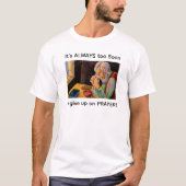 NOOIT STOPPEN MET BIDDEN T-SHIRT (Voorkant)