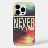 Nooit stoppen met dromen Case-Mate iPhone case (Achterkant)