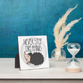 Nooit stoppen met dromen fotoplaat (Insitu)