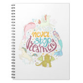 Nooit stoppen met dromen notitieboek (Voorkant)