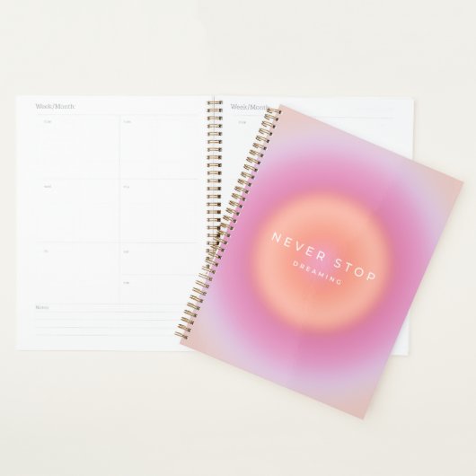 Nooit stoppen met dromen planner (Display)