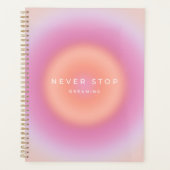 Nooit stoppen met dromen planner (Voorkant)