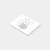 Nooit stoppen met dromen post-it® notes (Schuin)