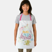 Nooit stoppen met dromen schort (Insitu)