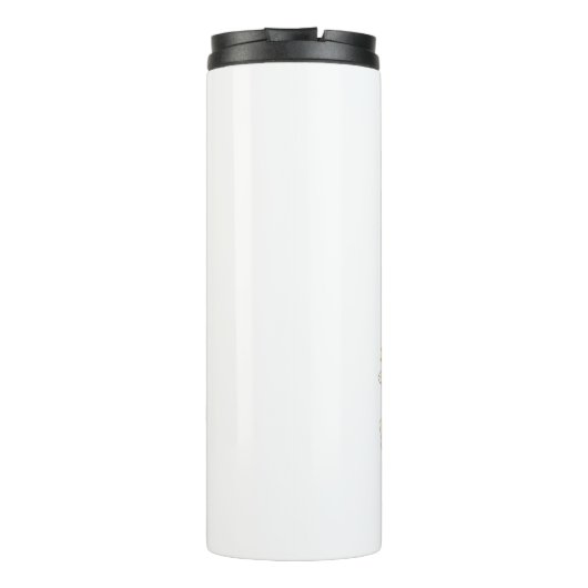 Nooit stoppen met dromen thermosbeker (Achterkant)