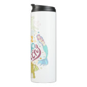 Nooit stoppen met dromen thermosbeker (Geroteerd rechts)