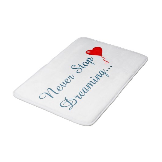 Nooit stoppen met dromen van Bath Mat (Gekanteld)