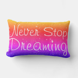 Nooit stoppen met dromen van sterren regenboog kussen