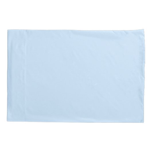 Nooit stoppen met het dromen van een lichte blauwe kussensloop (Achterkant)