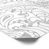 Nooit stoppen met het dromen van Poster voor kleur (Hoek)