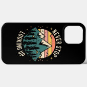 Nooit stoppen met omhoog kijken - Kosmische inspir Case-Mate iPhone Case (Achterkant (horizontaal))