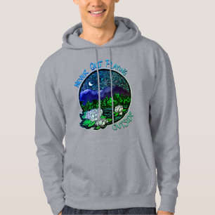 Nooit stoppen met spelen buiten het meer en de ber hoodie