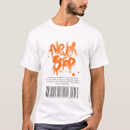 Nooit stoppen t-shirt