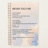 Nooit te laat liefdesgedicht planner (Voorkant)