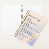 Nooit te laat liefdesgedicht planner (Display)