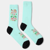Nooit Te Laat Voor Een Leuk Kerstfeest Sokken (Rechts)