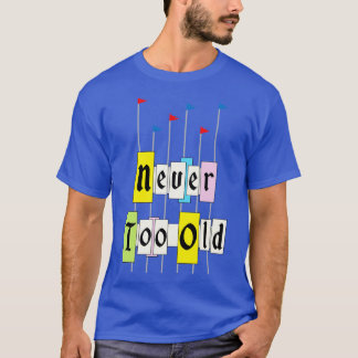 Nooit te oud 1955 t-shirt