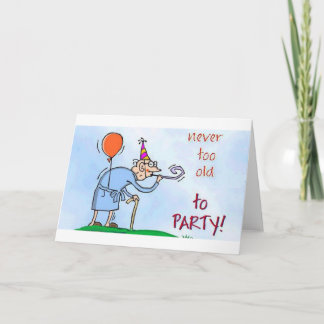 Nooit te Oud aan Partij Kaart