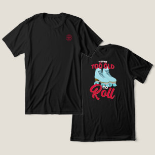 Nooit te oud om grafieken terug te draaien Tri-Blend shirt