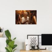 Nooit te oud om van de buena vida te genieten poster (Thuiskantoor)