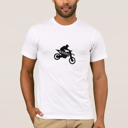 Nooit te oud t-shirt (Voorkant)
