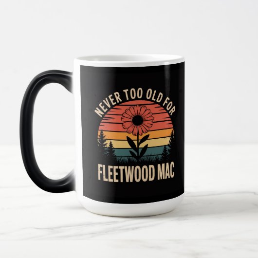 Nooit te oud voor Fleetwood Mac Magische Mok (Links)