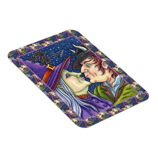 NOOIT TE OUD VOOR ROMANCE, HEKS & WARLOCK IN LIEFD MAGNEET (Rechterzijde)
