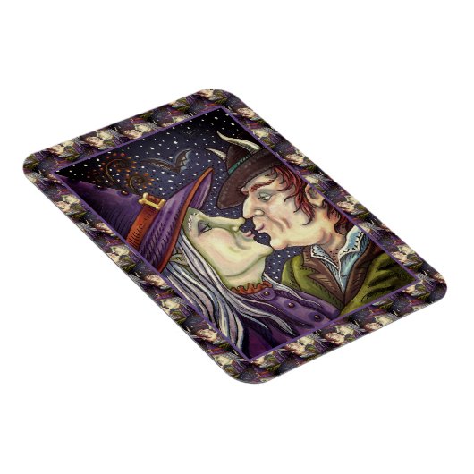 NOOIT TE OUD VOOR ROMANCE, HEKS & WARLOCK IN LIEFD MAGNEET (Rechterzijde)