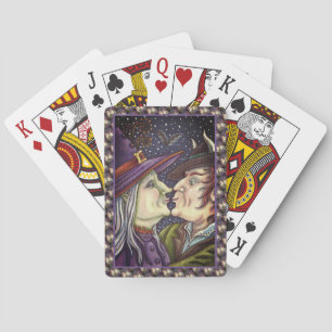 NOOIT TE OUD VOOR ROMANCE, HEKS & WARLOCK IN LIEFD POKERKAARTEN