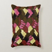 Nooit te veel chocolade - Valentijnsdag Snoep Accent Kussen (Voorkant(Verticaal))