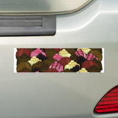 Nooit te veel chocolade - Valentijnsdag Snoep Bumpersticker (Op auto)