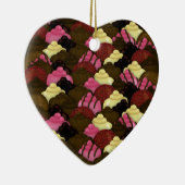 Nooit te veel chocolade - Valentijnsdag Snoep Keramisch Ornament (Rechts)