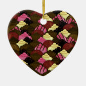 Nooit te veel chocolade - Valentijnsdag Snoep Keramisch Ornament (Voorkant)