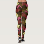 Nooit te veel chocolade - Valentijnsdag Snoep Leggings (Achterkant)