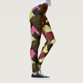 Nooit te veel chocolade - Valentijnsdag Snoep Leggings (Rechts)