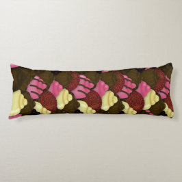 Nooit te veel chocolade - Valentijnsdag Snoep Lichaamskussen