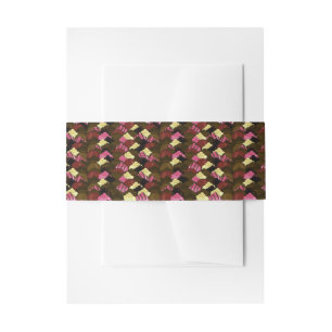 Nooit te veel chocolade - Valentijnsdag Snoep Uitnodigingen Wikkel