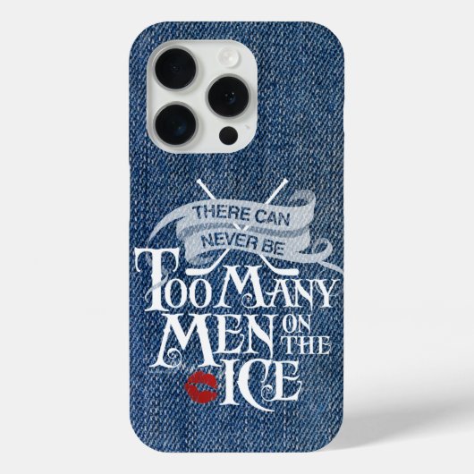 Nooit te veel Mannen (Hockey) Case-Mate iPhone Case (Achterkant)