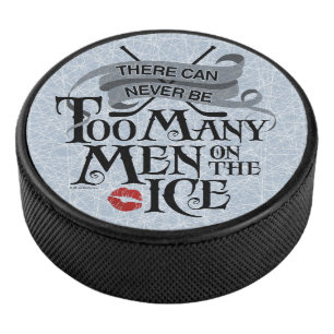 (Nooit) Te veel Mannen (hockey) Hockey Puck