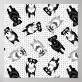 Nooit te veel Schnauzers Poster (Voorkant)