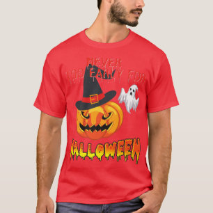 Nooit te vroeg voor Halloween Funny Jacko Lantern T-shirt