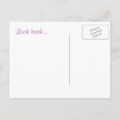 Nooit terugkijken Geen spijt Sunset Inspiration Qu Briefkaart (Achterkant)