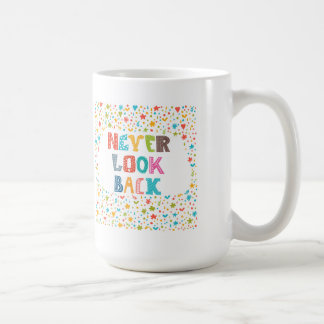 Nooit terugkijken koffiemok