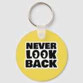 Nooit terugkijken sleutelhanger (Voorkant)