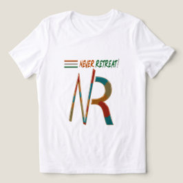 Nooit terugtrekken NR | Vrouwen Tri-Blend T-shirt