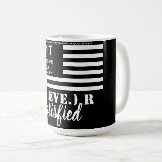 NOOIT TEVREDEN MOK (Voorkant rechts)