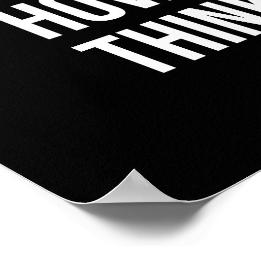 Nooit tevreden zijn - Gym, Hustle, Succes Poster (Hoek)