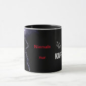Nooit thee alleen koffie mok (Midden)