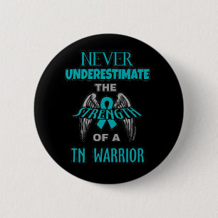 Nooit...TN Warrior Ronde Button 5,7 Cm