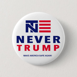 "NOOIT TRUMP" 2,25-inch Ronde Button 5,7 Cm